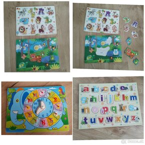 Drevené hračky - mix - 4