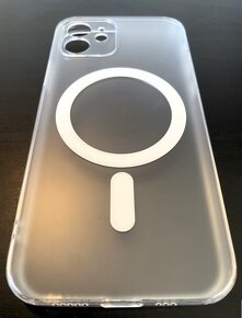 Nové DASFOND Transparentné púzdro pre iPhone 12 - 4