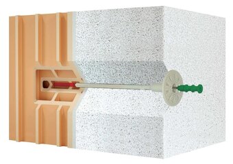 Fasádne kotvy ✅ WKTHERM 8x235 8x255 ✅ (s kovovým tŕň) - 4