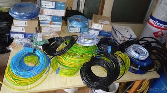 Predám elektroinštalačné cyky káble - 4