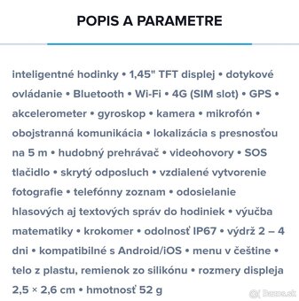 Inteligentné hodinky pre deti - 4
