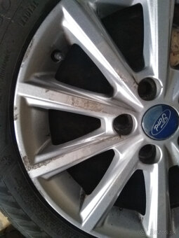 originál disky ford 5x108 +zimne gumy - 4