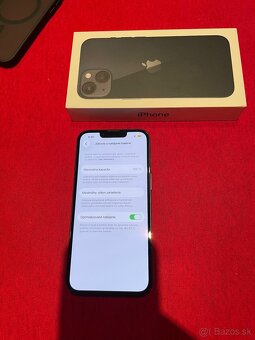 Iphone 13 black ,128,100%baterka - 4