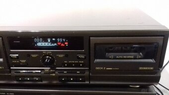 Kazetovy 2- deck TECHNICS RS-TR373, Dolby B + C, Japan, AK34 - 4