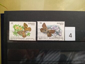 Poštové známky č.468 - ŠPANIELSKO - 15 sérií - 4