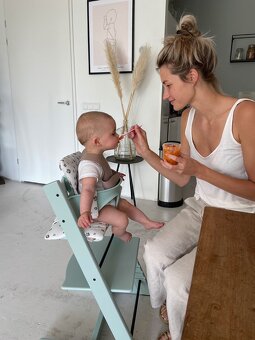 Jedálenská stolička STOKKE Tripp Trapp Soft Mint - 4