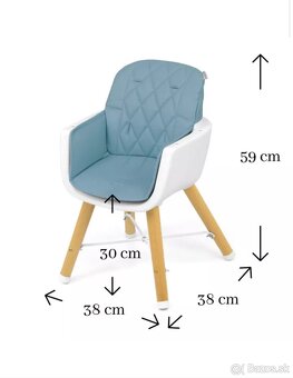 Jedálenská stolička pre deti - 4