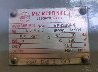 Motor 5,5kW 1450ot/min - 4