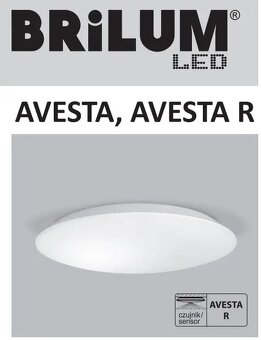 LED svítidlo AVESTA 12W R s pohybovým senzorem - 4