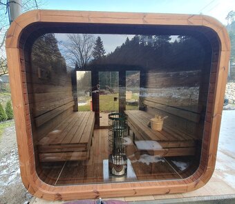 Sauna box z termodreva - 4