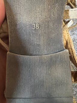 Kožené dámske letné sandále z Talianska - veľ. 38 - 4
