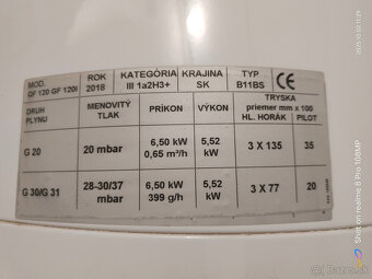 Plynový bojler Quadroflex 120 GF - 4