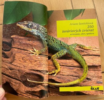 Kniha 250 teráriových zvierat Ariane Janitzkiová za 5eur - 4