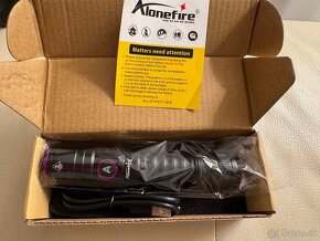 UV LED baterka 3x365nm 3x395nm nabijatelna - 4