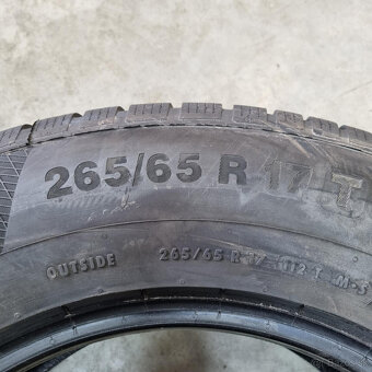 Zimné pneumatiky 265/65 R17 CONTINENTAL DOT4822 - 4
