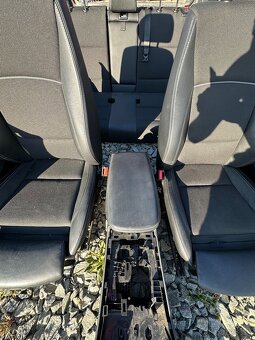 Sedačky bmw f25 x3 kompletne polokožené sedadla - 4