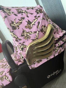 Jeremy Scott Cherubs Pink Hlboká vanička - 4