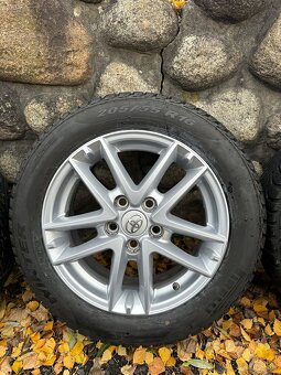 Predám zimné komplety Toyota 205/55/R16 - 4