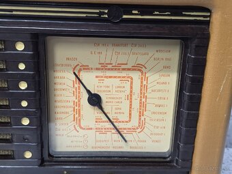 ☆ starožitné elektronkove radio Tesla 3101B - 4