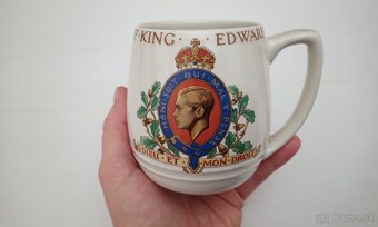 Vintage hrnček kráľ Edward - 4