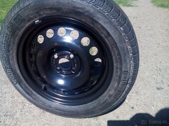 Rezervne koleso opel 4x100 R15 195 60 r15 ako nove - 4