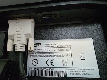 Monitor 20" samsung - 4