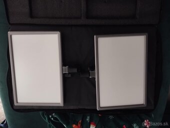 NANLITE LumiPad 25 LED sada 2 panelových svetiel - 4