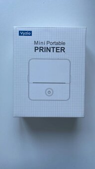 termo čierno-biela tlačiareň Vyzio Mini Portable printer - 4