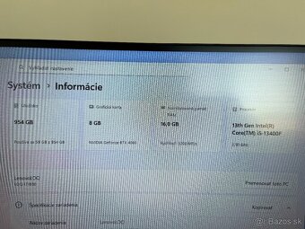 Herný počítač LENOVO LOQ 17IRB8 rok záruka Nay - 4