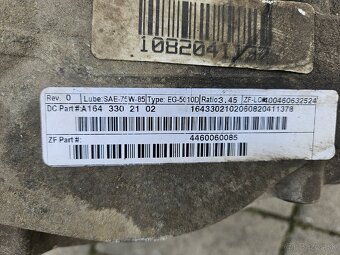 Predám predný diferenciál W164 - 4