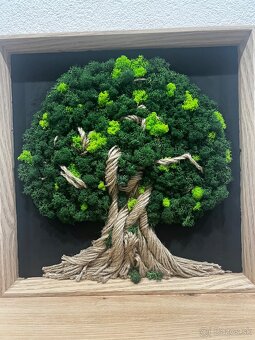 Machový obraz “Strom života” - 4