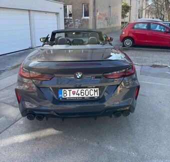 Predám BMW M8 Cabrio V8 Competition - 4