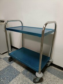 Servírovací vozík stôl (nerezový) - Rezervovaný - 4
