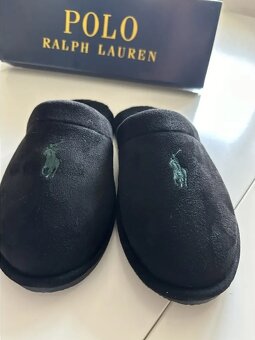 Papuče Polo Ralph Lauren - čierne, PC: 90 eur - 4