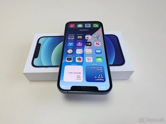 APPLE IPHONE 12 128 GB BLUE,ZDRAVIE BATERKY100% - 4