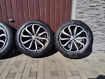 Zimná sada hliníkové disky 5x114,3 + pneumatiky 215/60R17 - 4