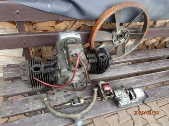 Traktor Zetor 25 bez TP ,Fréza 32,motor,Suzuki 4x4 bez TP - 4