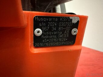 Benzínová rozbrusovacia píla Husqvarna K 970 2024 - 4