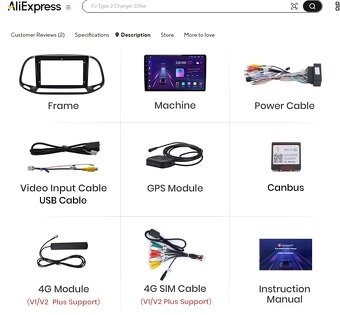 Android Autoradio Fiat Doblo 2016- - 4