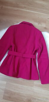 Dámsky ružový kabát F&F 40 - 4