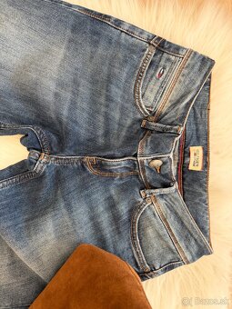 Dámske modré jeans Tommy Hilfiger - 4