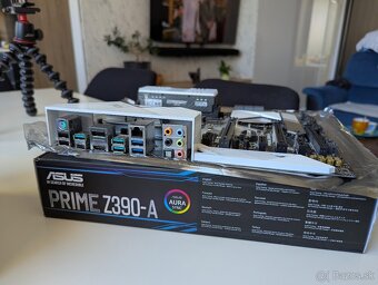 Combo MB + CPU 9700k + 32 GB RAM + 256 GB NVMe DISK + ZDROJ - 4