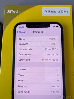 Iphone 12 PRO,128GB,100% kapacita bat - 4