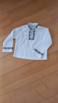 Chlapčenská krojová košieľka. - 4