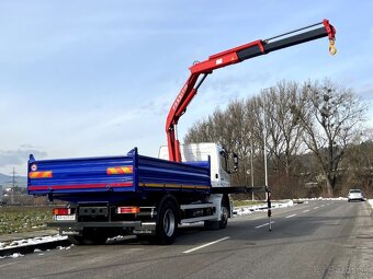 Mercedes AXOR 3-stranný sklápač Hydraulická ruka - 4