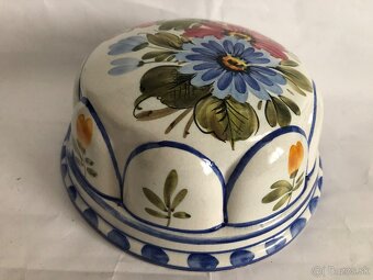 Rucne malovana krasna keramicka fotma kvety - 4