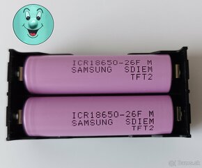 Zásobník na batérie 18650 - 4