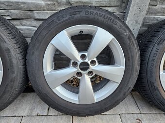 Disky Skoda 5x100 + pneu - 4