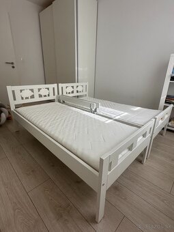 Detská posteľ IKEA KRITTER 70x160 cm + matrac - 4