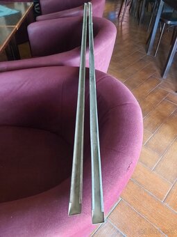Chromované lišty na podbehy veterana 164cm - 4